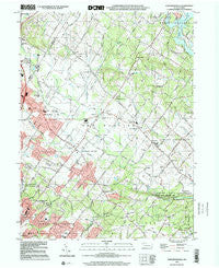 Sassamansville Pennsylvania Historical topographic map, 1:24000 scale, 7.5 X 7.5 Minute, Year 1999