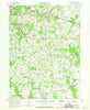 Saxonburg Pennsylvania Historical topographic map, 1:24000 scale, 7.5 X 7.5 Minute, Year 1958