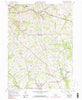 Saxonburg Pennsylvania Historical topographic map, 1:24000 scale, 7.5 X 7.5 Minute, Year 1958