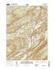 Saylorsburg Pennsylvania Current topographic map, 1:24000 scale, 7.5 X 7.5 Minute, Year 2016