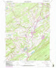 Saylorsburg Pennsylvania Historical topographic map, 1:24000 scale, 7.5 X 7.5 Minute, Year 1960