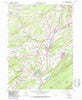 Saylorsburg Pennsylvania Historical topographic map, 1:24000 scale, 7.5 X 7.5 Minute, Year 1960