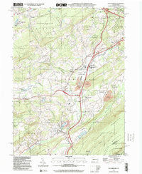 Saylorsburg Pennsylvania Historical topographic map, 1:24000 scale, 7.5 X 7.5 Minute, Year 1999
