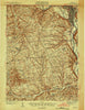 Sayre Pennsylvania Historical topographic map, 1:62500 scale, 15 X 15 Minute, Year 1942