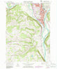 Sayre Pennsylvania Historical topographic map, 1:24000 scale, 7.5 X 7.5 Minute, Year 1957