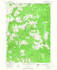 Scandia Pennsylvania Historical topographic map, 1:24000 scale, 7.5 X 7.5 Minute, Year 1954