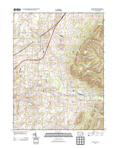 Scotland Pennsylvania Historical topographic map, 1:24000 scale, 7.5 X 7.5 Minute, Year 2013