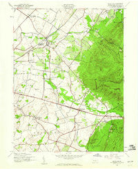 Scotland Pennsylvania Historical topographic map, 1:24000 scale, 7.5 X 7.5 Minute, Year 1944