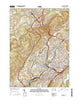 Scranton Pennsylvania Current topographic map, 1:24000 scale, 7.5 X 7.5 Minute, Year 2016