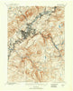 Scranton Pennsylvania Historical topographic map, 1:62500 scale, 15 X 15 Minute, Year 1889