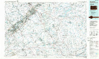 Scranton Pennsylvania Historical topographic map, 1:100000 scale, 30 X 60 Minute, Year 1986