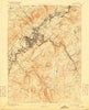 Scranton Pennsylvania Historical topographic map, 1:62500 scale, 15 X 15 Minute, Year 1893