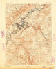 Scranton Pennsylvania Historical topographic map, 1:62500 scale, 15 X 15 Minute, Year 1893