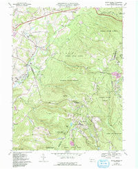 Seven Springs Pennsylvania Historical topographic map, 1:24000 scale, 7.5 X 7.5 Minute, Year 1967