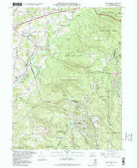 Seven Springs Pennsylvania Historical topographic map, 1:24000 scale, 7.5 X 7.5 Minute, Year 1993