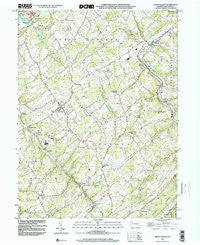 Seven Valleys Pennsylvania Historical topographic map, 1:24000 scale, 7.5 X 7.5 Minute, Year 1999