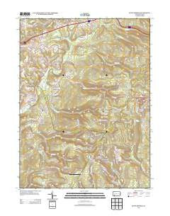 Seven Springs Pennsylvania Historical topographic map, 1:24000 scale, 7.5 X 7.5 Minute, Year 2013