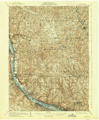 Sewickley Pennsylvania Historical topographic map, 1:62500 scale, 15 X 15 Minute, Year 1908
