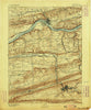 Shamokin Pennsylvania Historical topographic map, 1:62500 scale, 15 X 15 Minute, Year 1893