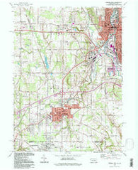Sharon West Pennsylvania Historical topographic map, 1:24000 scale, 7.5 X 7.5 Minute, Year 1994