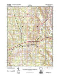 Sharon West Pennsylvania Historical topographic map, 1:24000 scale, 7.5 X 7.5 Minute, Year 2013