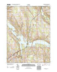 Sharpsville Pennsylvania Historical topographic map, 1:24000 scale, 7.5 X 7.5 Minute, Year 2013