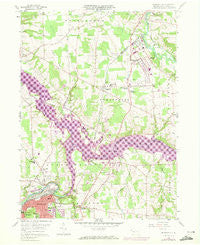 Sharpsville Pennsylvania Historical topographic map, 1:24000 scale, 7.5 X 7.5 Minute, Year 1958