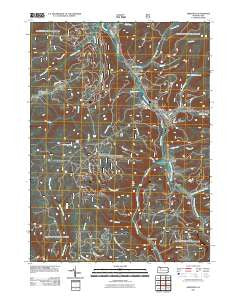 Sheffield Pennsylvania Historical topographic map, 1:24000 scale, 7.5 X 7.5 Minute, Year 2011