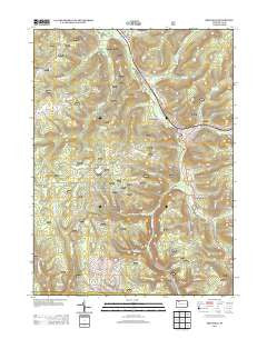 Sheffield Pennsylvania Historical topographic map, 1:24000 scale, 7.5 X 7.5 Minute, Year 2013