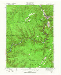 Sheffield Pennsylvania Historical topographic map, 1:62500 scale, 15 X 15 Minute, Year 1935