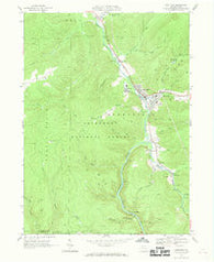 Sheffield Pennsylvania Historical topographic map, 1:24000 scale, 7.5 X 7.5 Minute, Year 1966