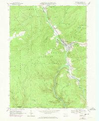 Sheffield Pennsylvania Historical topographic map, 1:24000 scale, 7.5 X 7.5 Minute, Year 1966