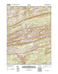 Shenandoah Pennsylvania Historical topographic map, 1:24000 scale, 7.5 X 7.5 Minute, Year 2013
