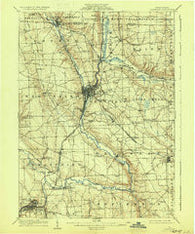 Shenango Pennsylvania Historical topographic map, 1:62500 scale, 15 X 15 Minute, Year 1908