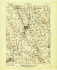 Shenango Pennsylvania Historical topographic map, 1:62500 scale, 15 X 15 Minute, Year 1908