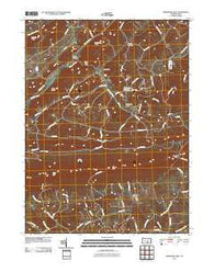 Shermans Dale Pennsylvania Historical topographic map, 1:24000 scale, 7.5 X 7.5 Minute, Year 2010