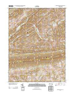 Shermans Dale Pennsylvania Historical topographic map, 1:24000 scale, 7.5 X 7.5 Minute, Year 2013