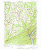 Shickshinny Pennsylvania Historical topographic map, 1:24000 scale, 7.5 X 7.5 Minute, Year 1954
