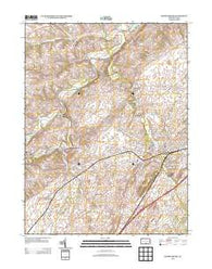 Shippensburg Pennsylvania Historical topographic map, 1:24000 scale, 7.5 X 7.5 Minute, Year 2013