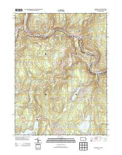 Shohola Pennsylvania Historical topographic map, 1:24000 scale, 7.5 X 7.5 Minute, Year 2013