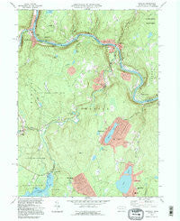 Shohola Pennsylvania Historical topographic map, 1:24000 scale, 7.5 X 7.5 Minute, Year 1994