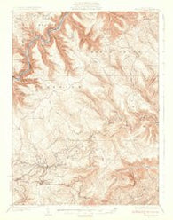 Show Shoe Pennsylvania Historical topographic map, 1:62500 scale, 15 X 15 Minute, Year 1931