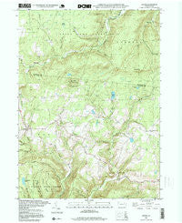 Shunk Pennsylvania Historical topographic map, 1:24000 scale, 7.5 X 7.5 Minute, Year 1995