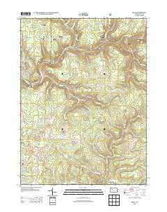 Sigel Pennsylvania Historical topographic map, 1:24000 scale, 7.5 X 7.5 Minute, Year 2013