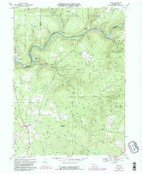 Sigel Pennsylvania Historical topographic map, 1:24000 scale, 7.5 X 7.5 Minute, Year 1967