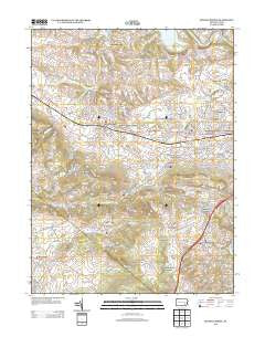 Sinking Spring Pennsylvania Historical topographic map, 1:24000 scale, 7.5 X 7.5 Minute, Year 2013