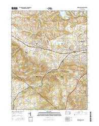 Sinking Spring Pennsylvania Current topographic map, 1:24000 scale, 7.5 X 7.5 Minute, Year 2016