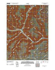 Sinnemahoning Pennsylvania Historical topographic map, 1:24000 scale, 7.5 X 7.5 Minute, Year 2010