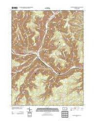 Sinnemahoning Pennsylvania Historical topographic map, 1:24000 scale, 7.5 X 7.5 Minute, Year 2013