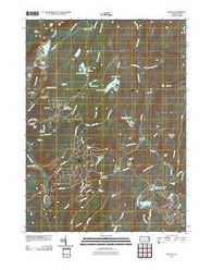 Skytop Pennsylvania Historical topographic map, 1:24000 scale, 7.5 X 7.5 Minute, Year 2010